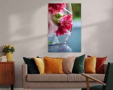 Frozen Flowers van Loes van Dijk