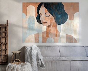 Vrouwenportret van De Mooiste Kunst