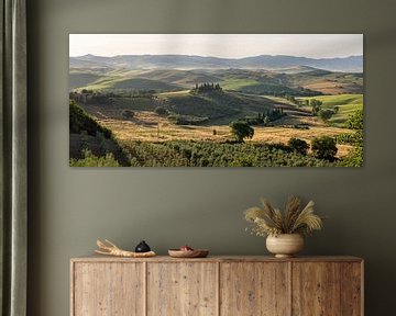 Lever de soleil à la Villa Belvedere, Toscane sur Bart Ceuppens