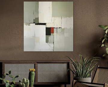 Geometrie | Whispering Colors of Calm van ARTEO Schilderijen