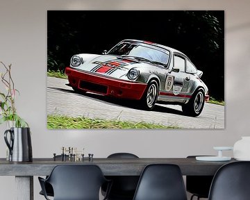 Porsche 911  Carrera RSR - Start 63  - Eggberg Klassik 2024 PHOTO ART 1.0