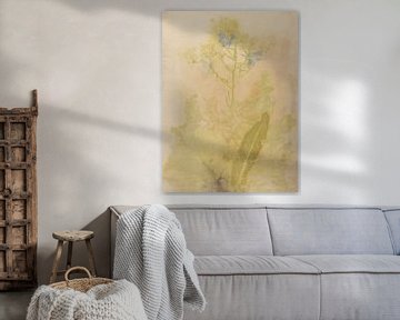 Ecoprint van wilde planten collage