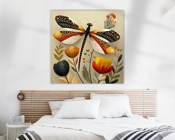Floral flight II van Mirjam Duizendstra