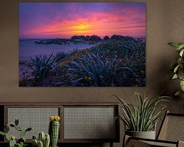 Sunset Conil de la Frontera by Willemijn Wolthaus