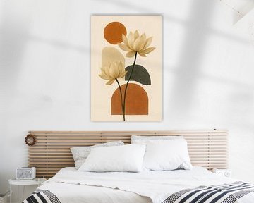 Japandi Lotus Rust