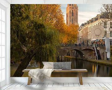 Utrecht - Autumnal Calm Oudegracht by Thomas van Galen