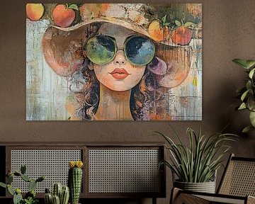 Summer Style | Summer Sunglasses by Eye catching paintings
