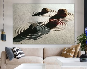art oriental jardin zen minimalisme sur Egon Zitter