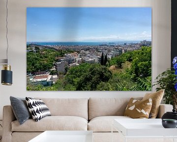 Panoramisch uitzicht op de stad Thessaloniki in Griekenland van Animaflora PicsStock