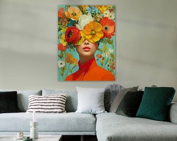 Floral crown van Mirjam Duizendstra