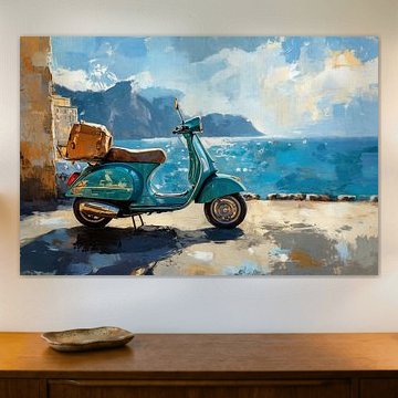 Scooters on the lake by ARTemberaubend