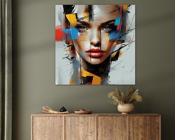 Gefragmenteerd portret van ARTemberaubend