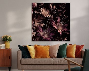VINTAGE COLOURFUL BOTANICAL-10A-7