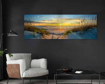 Duinlicht op de Noordzee van Mare Lenz