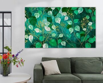 Botanical painting of ivy by Studio Pieternel