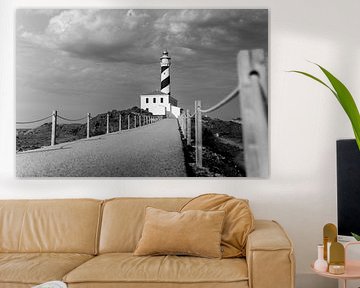Chemin vers le phare, Phare de Favàritx sur Piermarco Raimondo