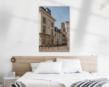 Pausdam Utrecht with view of Dom tower by Martien Janssen