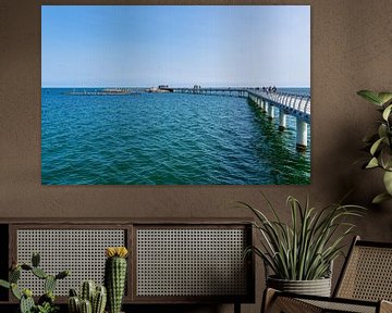 Pier in the Baltic seaside resort of Prerow on the Fischland-Darß by Rico Ködder