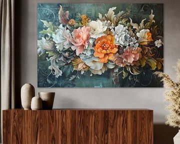 Levendige Bloementuin