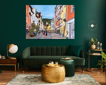 Altstadtglanz Füssen im Sommerlicht