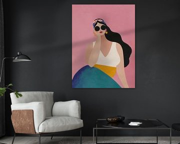 Sunkissed and Sunglasses van Studio Allee