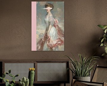 Alteredartpink23 Verhouding2x3 van Grace Digital Art Co