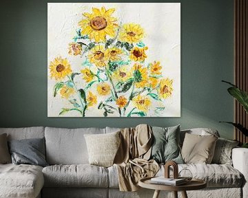 Tournesols sur Jukyong Park
