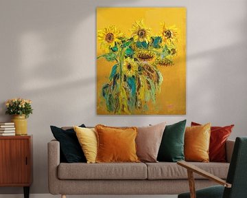 Tournesols sur Jukyong Park