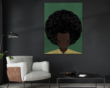 Afro van Vision Grasp Art