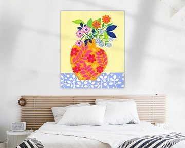 Le vase moderne sur Isabelle Brent