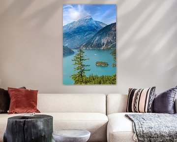 Weite Wildnis, Diablo Lake, North-Cascades-Nationalpark