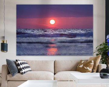 Sunset with bokeh by Yanuschka | Fotografie Noordwijk