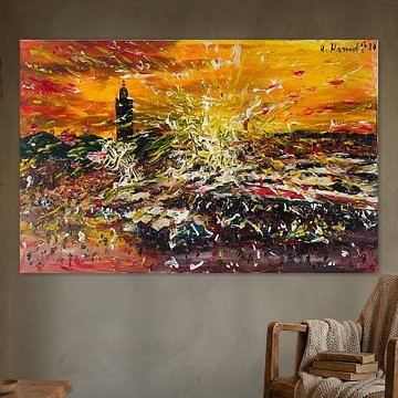 Marrakesch bei Sonnenuntergang