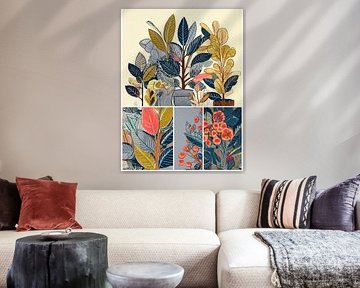 home plants illustration
