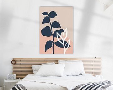 Beigeleafabstract2 Ratioiso by Grace Digital Art Co