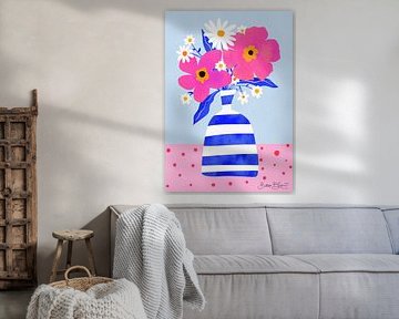 Vase à fleurs maximaliste sur Baroo Bloom