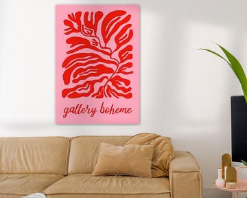 Pinkredgalleryboheme Ratioiso van Grace Digital Art Co