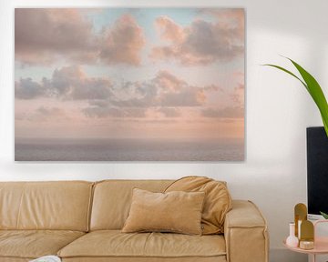 Candy Cotton  Clouds Over the Ocean by Monika Strigel