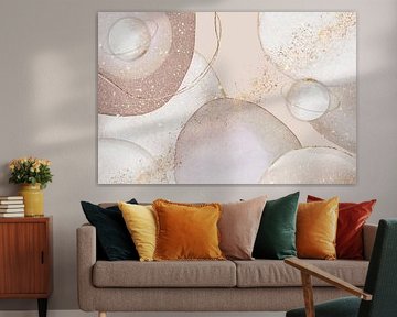 Golden Galaxy by Monika Strigel