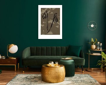 Abstract Botanics No 09