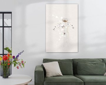 Ethereal Flowers With Subtle Hues by Monika Strigel