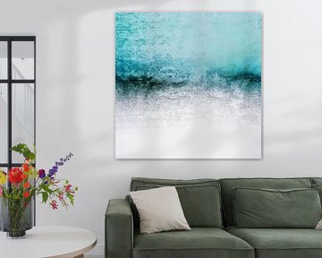 Snowdreamer Teal Strigel by Monika Strigel