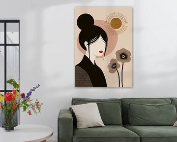 Japandi dame van Katarzyna Gąsiorowska