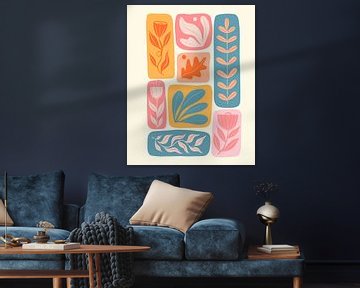 Abstract Flowers by Melissa Donne