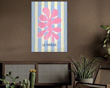 Le Corail Blue/Cream by Melissa Donne