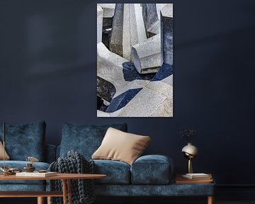 Betongeometrie van Shot by Clint