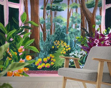 Betoverde tuin van Sarah Gesek