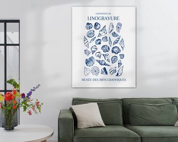 Lino Seashell Art Market by Jolly and Dash