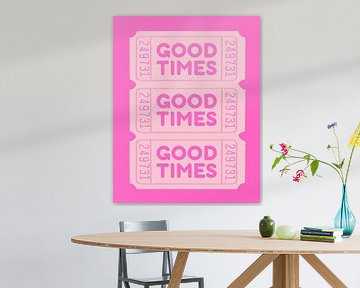 Pink Good Times by Jolly and Dash