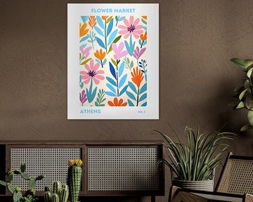 Flower Market Athens by Jolly and Dash